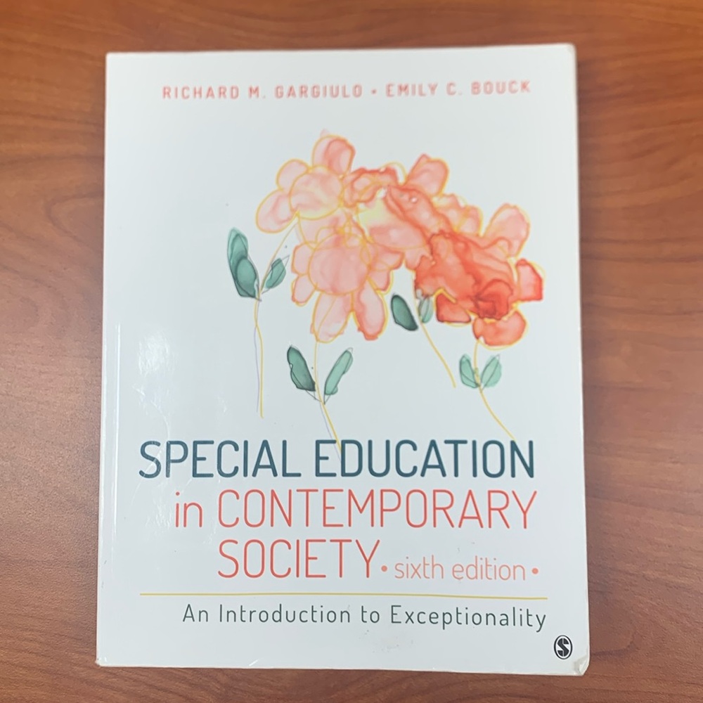 Special Education in Contemporary Society 6th edition